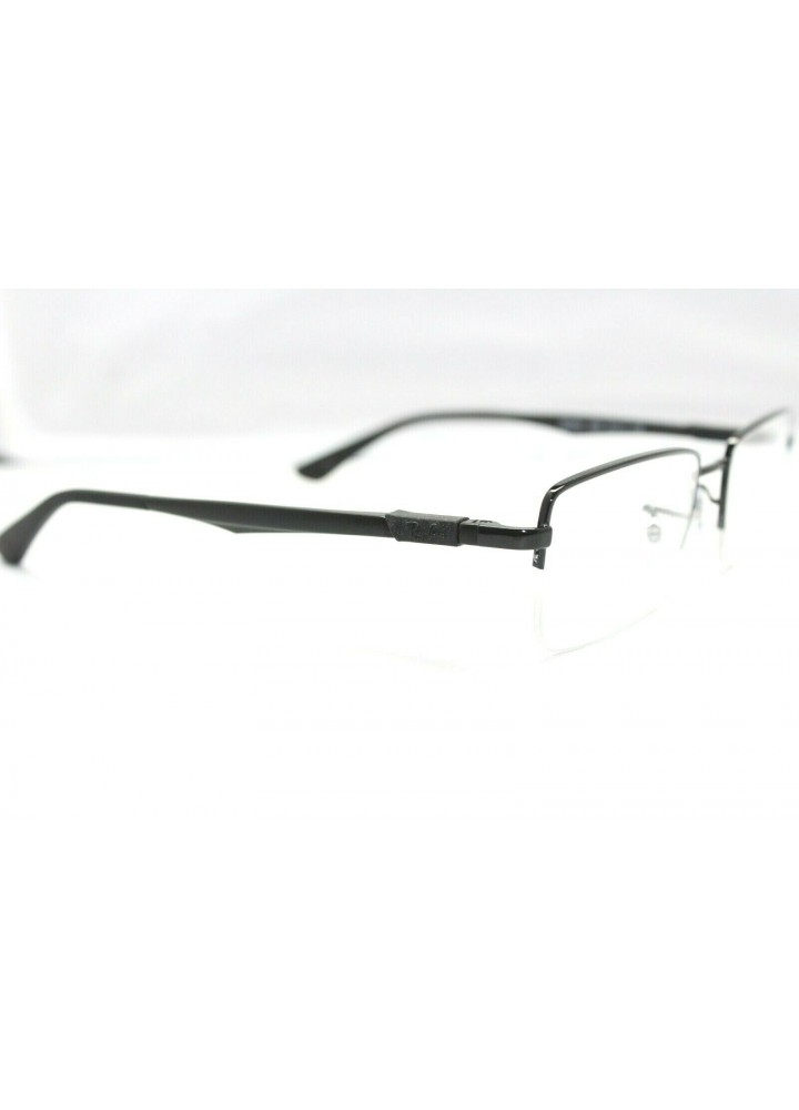 Ray-Ban RX6263 2509 Rectangular Eyeglasses - Black display picture 1