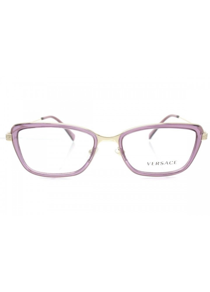 Versace MOD. 1243 1402 - Transparent Pink Eyeglasses